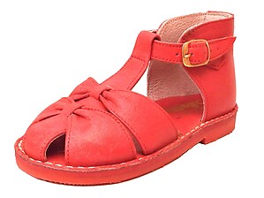 TI-1758 - Red High Top Sandals - Euro 21 US 6