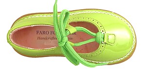 Faro 5Q0510 (Sale) - Lime Mary Janes - Euro 24 Size 7