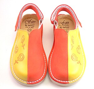 FARO 5Q1412 - Yellow & Orange Clogs