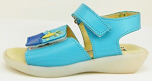 FARO 6S4886 - Turquoise Sailboat Sandals - Euro 24 Size 7