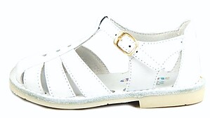 8064 - White Fisherman Sandals - Euro 23 Size 6.5