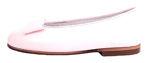 A-1182 - Pink Bow Ballet Flats