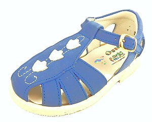 A-7137 - Blue Tulip Sandal - Euro 21 Size 6