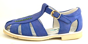 A-7099 - Blue Ric-Rac Sandals
