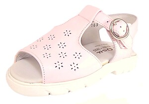 B-169 - Pink Leather Sandals