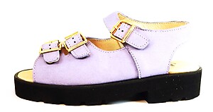 FARO B-452 - Lilac Buckle Sandals