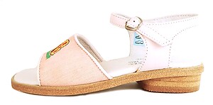B-7046 - Pink Butterfly Sandal - Euro 28 Size 10.5