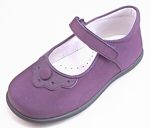 B-7784 - Girls' Purple Mary Janes