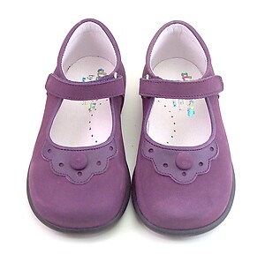 B-7784 - Girls' Purple Mary Janes