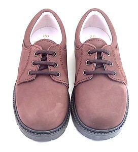 FARO F-3200 - Brown Nubuck Oxfords