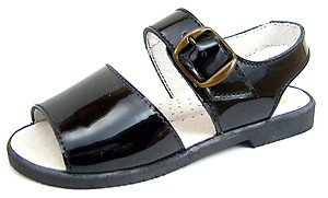 FARO F-3242 - Black Patent Sandals