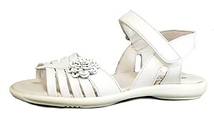 K-1069 (Sale) - White Dress Sandals - Euro 26 Size 9