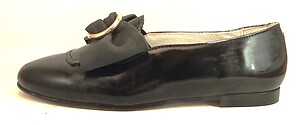 P-336 - Black Patent Slip-ons