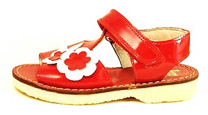 B-7512 -Red Patent Sandals - Euro 24 US size 7