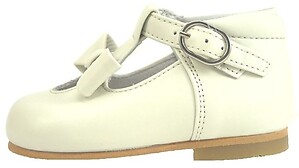 K-5625 - Ivory Bow Dress Shoes