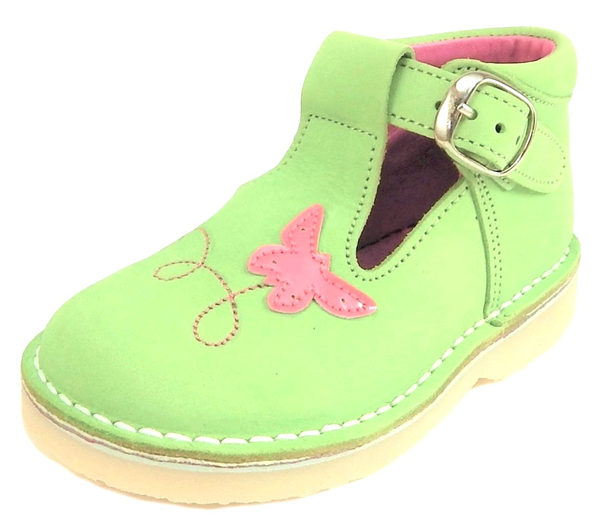 FARO 5S5130 - Lime Butterfly High Tops - Euro 24 Size 7