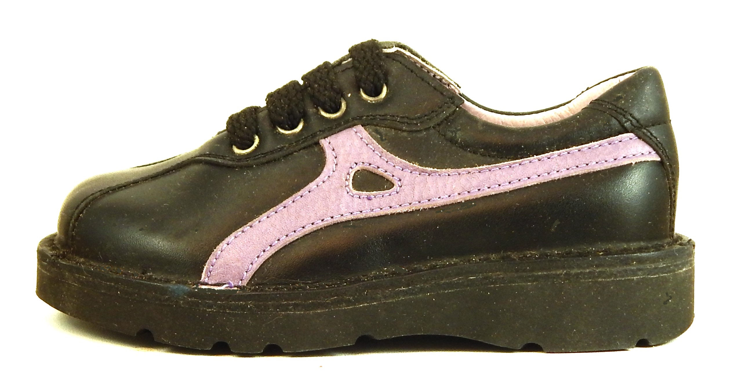 FARO 5Z2980 - Black & Purple Sneakers - Euro 24 Size 7