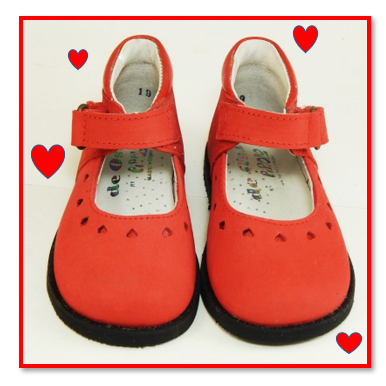 A-568 - Red Heart First Walkers