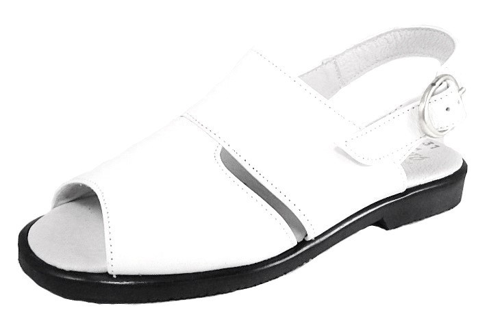 FARO F-3243 - White Slingback Sandals