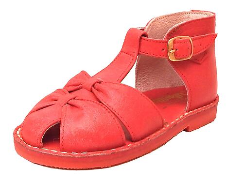 TI-1758 - Red High Top Sandals - Euro 21 US 6