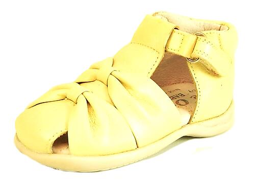 B-1758V - Lemon Yellow Sandals - Euro 20 Size 4.5