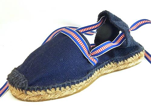 E-11 - Navy Multi Espadrilles