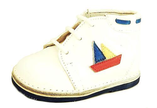 A-431 - Baby Boys Sailboat Boots - Euro 16 Size 1