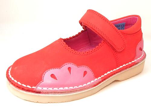 B-7017 (Sale) - Red Mary Janes - Euro 25 Size 8