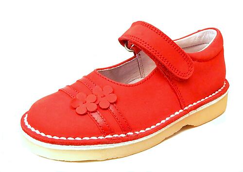 B-7223 - Red Mary Janes - Euro 25 Size 8