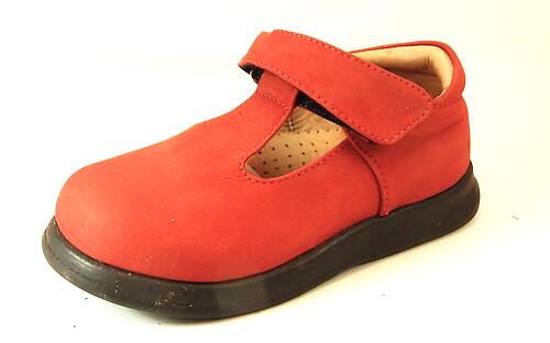 FARO/PAWS 2 - P2-102 - Red T-Straps - Euro 23 Size 6.5